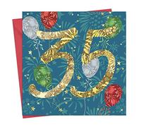 Twizler Carte d'anniversaire pour 35 ans - Carte d'anniversaire pour 35 ans - Carte d'anniversaire unisexe pour lui, elle, homme - Carte d'anniversaire de 35 ans pour fils, fille, frère, sœur