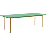 HAY Table à manger Two-Colour 90x240 cm Ochre-green mint