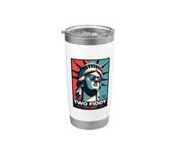 Two Fiddy, le 250e et le 4 juillet, America Liberty Patriotic USA Gobelet isotherme en acier inoxydable double paroi