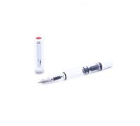 TWSBI Stylo plume blanc, plume B, stylo plume à piston