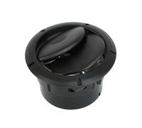 TWTCZOZ Grille Ventilation Ron Tableau Bord Auto Buse d'air Vols Orientables Stable Pièce Automobile, Noir