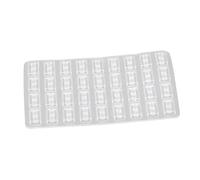 TWTCZOZ Mini Moule à Brique Miniature Moule à Mur Moule à Tuile Accessoire En Silicone Flexible Réutilisable Adapté pour Modélisme Décoration de Maison de Pou, brique creuse