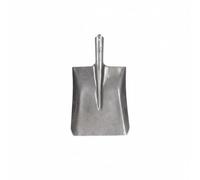 TWTCZOZ Pelle Acier Pelle Ergonomique avec Conception à Arête Roulée Outil de Terrassement pour Creuser Transplanter Déplacer Terre Adaptée Entretien Jardin, Petit Carré Naturel