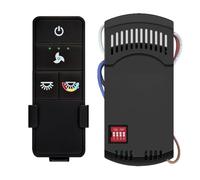 TX028C-S Kit de contrôle à distance universel pour ventilateur de plafond, 3 vitesses, variateur de lumière et changement de température de couleur compatible avec Hunter, Harbor Breeze, Hampton Bay