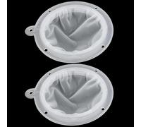 TXErfolg Filtre à Aliments Tamis à Confiture Compatible avec Entonnoir de Cuisine 13 cm / 5 Pouces pour vin/Liqueur/enzymes (200 Mailles / 400 Mailles)