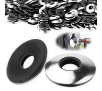 TXXATX 60 Pièces EPDM Rondelles D'étanchéité M6,3x16 mm Rondelle Neoprene Acier Inoxydable Rondelle Caoutchouc Rondelles Metal pour Vis Toiture Vis Autoforeuse
