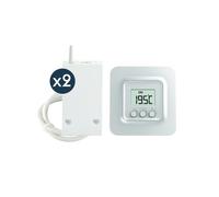 Tybox 5702 FP Thermostat radio fil pilote pour 2 radiateurs FP-Delta Dore 6050675