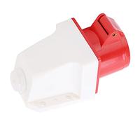 TYCIONG Coupleur électrique industriel à l'épreuve de la poussière guide de tige en laiton fort 220-380V/240-415V 16A Niveau de protection IP44 pour l'industrie chimique / conservation de l'eau