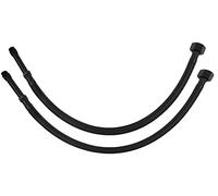Tycner 40cm Long M10 x 3/8po Inch BSP Noir Nylon Tressé Tuyau Flexible Robinet