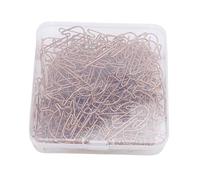 Tyenaza 100 pièces trombones en forme de chat, trombones décoratifs en métal pour calendrier journal scrapbooking