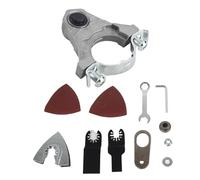 Tyenaza Angle Grinder Adaptateur Oscillant Kit d'outils, Angle Grinder Head Adapter Metal Tool Tool pour le remplacement