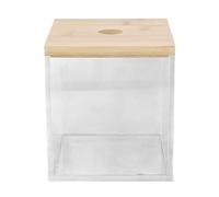 Tyenaza Boîte Porte-Capsules De Café en Acrylique Transparent avec Couvercle, Boîte De Rangement pour Café pour la Maison
