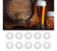 Tyenaza Joint Bouteille Lot de 25 Joints en Silicone pour Bouteille, Couvercle Basculant Joint de Bouchon en Caoutchouc Joints de Bouteilles pour Maison Brew Bière Soda Limonade Bouteille Joint