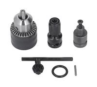 Tyenaza Mandrin De Perceuse à 3 Mors, 1/16-1/2in avec e Serrage pour Tour De Fraisage à Visseuse Pneumatique à Percussion