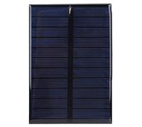 Tyenaza Panneau Solaire, 1,8 W 5,5 V Mini Module De Panneau De Cellules Solaires Pet Stratifiés Solaires DIY pour Chargeur De Jouets Légers 123 X 83 Mm