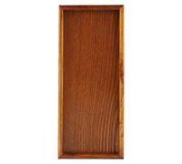 Tyenaza Plateau Rectangulaire en Bois, Assiette de Service Multiusage Pratique pour Repas et Fêtes, Solide pour Apéritif de Fromage de Fête de Nourriture (35 * 15cm)