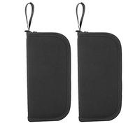 Tyenaza Sac à Outils de réparation de Montre 2PCS, Sac de Rangement de Fermeture à glissière Lisse de Montres de Montre multifonctionnelle