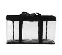 Tyenaza Sac De Rangement D'outils en PVC, Organisateur D'outils De Grande Capacité Anti-poussière à Fermeture éclair Transparente pour L'entretien(Small)