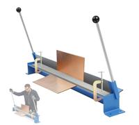 TYH Plieuse Manuelle pour Tôles, Machine À Plier Les Tôles, Plieuse Industrielle, Angle Réglable De 0 À 90°, Largeur De Pliage De 914 Mm (36 Pouces), pour Acier De 1,2 Mm Et Aluminium/cuivre De 1,5
