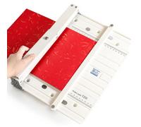 TYH Plieuse-rainureuse A3, Machine À Rainer Manuelle Robuste, Corps en Métal avec Échelle De Précision Et Base Magnétique, Idéale pour La Reliure, Le Pliage De Cartes Et Le Rainage De Brochures