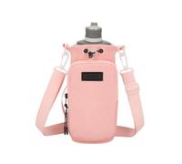 Tyinerc Porte-Bouteille d'eau avec Sangle, Porte-Bouteille d'eau avec Sangle - Sac à Bouteille avec bandoulière pour Marcher,Pockée de téléphone à Manches à Manches Multiples pour Hommes Camping