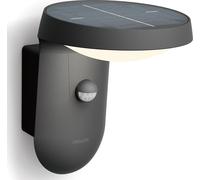 Tyla Applique Cellule solaire Capteur IR Ultra Efficace LED 255lm IP44 Anthracite