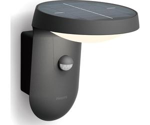 Tyla Applique Cellule solaire Capteur IR Ultra Efficace LED 255lm IP44 Anthracite
