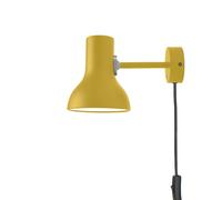 Type 75 Mini Applique Murale Édition Margaret Howell avec Câble Jaune Ocre