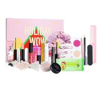 Type A-Ensemble De Maquillage Calendrier De L'avent De Noël, Coffret Cadeau De Produits De Maquillage, Rouge