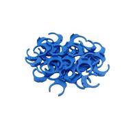 Type de té 6.5mm 9.5mm OD à 1/4 "3/8" mâle connexion rapide enfichable for connecter le raccord de Tube d'eau for filtre à osmose inverse RO(Blue Clip 3I8-10Pcs)