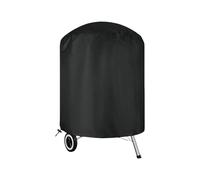 Type Oxford Housse pour fumoir avec élastiques Noir 61 x 70 cm | Double bords renforcés avec matériaux Oxford imperméables pour l'extérieur et protection solaire