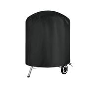 Type Oxford Housse pour fumoir avec élastiques Noir 70 x 70 cm | Double bords renforcés avec matériaux Oxford imperméables pour l'extérieur et protection solaire