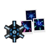 SHOWTEC Typhoon 640 6x RGBW LED effet boule à facettes - Effets de projecteurs LED