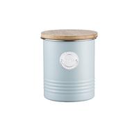 Typhoon Living Pot 1 l, Acier, Bleu, 11 x 11 x 15.5 cm