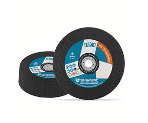 Tyrolit 34332876 Basic Lot de 25 disques à tronçonner ultra fins 2 en 1 pour acier inoxydable 230 x 1,9 x 22,23 mm