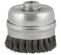 TYROLIT Brosses boisseau DxLxGE 80x25xM14 Pour acier, forme : 6TDZ - (brosse boisseau), art. 890864 x1 morceau