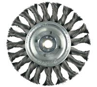 TYROLIT brosses circulaires DxLxLxH 125x12x25x22,2 Pour acier, forme : 1RDZ - (brosse circulaire), art. 947205 x1 morceau