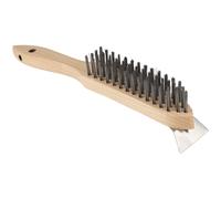TYROLIT Brosses manuelles avec racloir LxCxL 290x32x140 Pour acier, Forme : 90HSDG - (brosse manuelle), Art. 34203491 x12 morceau