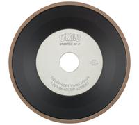 TYROLIT CNC Affûtage d'outils avec diamant à liant métallique pour l'affûtage à l'eau DxTxH 100x20x20 Pour carbure de tungstène, forme : 12V9, Art. 34044248 x1 morceau