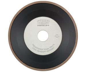 TYROLIT CNC Affûtage d'outils avec diamant à liant métallique pour l'affûtage à l'eau DxTxH 100x20x20 Pour carbure de tungstène, forme : 12V9, Art. 34044248 x1 morceau