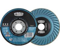TYROLIT Disque à ébarber RONDELLER D 125 Granulométrie 24 - 57005