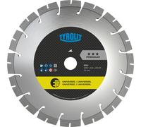 TYROLIT Disque à tronçonner diamanté DCU Premium D.125mm perçage.22,23mm construction univ.10mm - 34425401