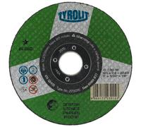 TYROLIT Disques à tronçonner DxPxH 178x3,0x22,23 Pour la pierre, Forme : 41 - modèle droit, Art. 222042 x25 morceau