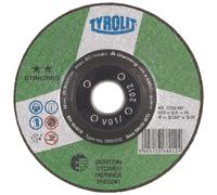 TYROLIT Disques à tronçonner DxTxH 125x2,5x22,23 Pour la pierre, forme : 41 - version droite, art. 367572 x25 morceau