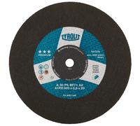 TYROLIT Disques à tronçonner DxTxH 300x3,5x25,4 Pour acier, forme : 41 - version droite, Art. 363478 x10 morceau