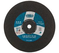 TYROLIT Disques à tronçonner DxTxH 400x4x25,4 Pour acier, forme : 41 - version droite, art. 639076 x10 morceau