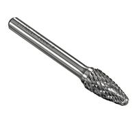 TYROLIT Fraise en carbure DxT-SxL 3x13-3x38 Pour fonte, acier et acier inoxydable, Forme : 52RBF - Arbre, Art. 766155 x1 morceau