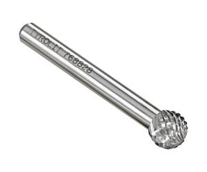 TYROLIT Fraise en carbure DxT-SxL 8x7,2-6x52 Pour la fonte, l'acier et l'acier inoxydable, Forme : 52KUD - Boule, Art. 768824 x1 morceau