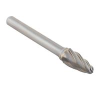 TYROLIT Fraises en carbure DxT-SxL 10x19-6x65 Pour métaux non ferreux, Forme : 52RBF - Arbre, Art. 768845 x1 morceau