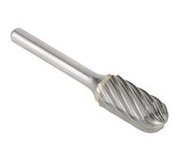 TYROLIT Fraises en carbure DxT-SxL 13x25-6x70 Pour acier inoxydable, Forme : 52WRC - Rond de cylindre, Art. 34213623 x1 morceau